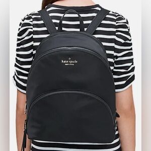 Kate Spade New York Karissa Nylon Medium Black Backpack